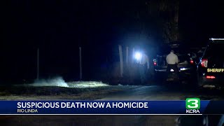 Detectives investigate homicide in Rio Linda area of Sacramento County