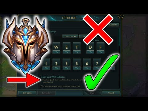 Challenger Player&rsquo;s Settings and Hotkeys - (League of Legends)