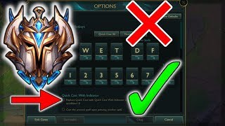 Challenger Player's Settings and Hotkeys  (League of Legends)