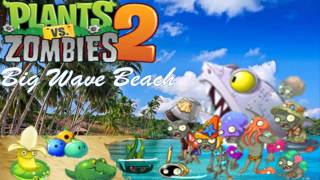 Plants vs Zombies 2 Big Wave Beach Ultimate Battle Theme song Resimi