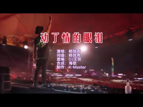 杨优秀 《动了情的眼泪（DJ王贺版）》 KTV 导唱字幕 （备有伴奏视频）