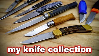 MY COLLECTION OF KNIVES FOR ALL OCCASIONS