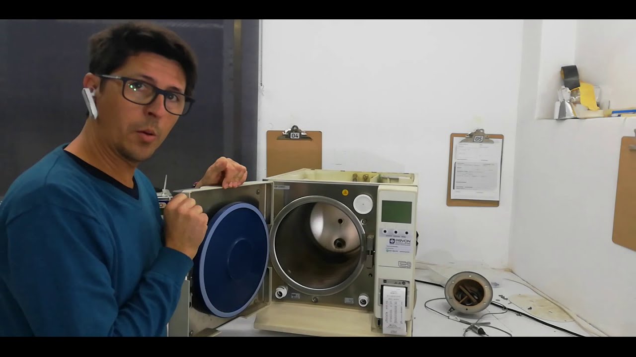 Servicio Técnico de autoclaves  Euronda E9 med, inspection y recorder.