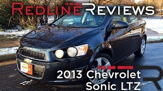 2013 Chevrolet Sonic LTZ Review, Walkaround, Exhaust, & Test Drive