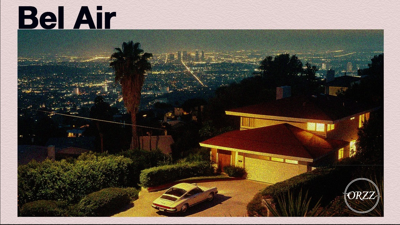 Bel Air Nightscape | Jazz House Mix Ideal for Midnight Drives & Deep Focus