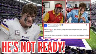 Vikings Fans TURN ON J.J. McCarthy! Call Him TERRIBLE & SCARED During Training Camp!