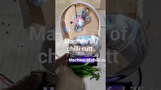 machine of chilli cutt #creative #dcmotor #scienceexperiment #minimakers #automobile #viral #shorts