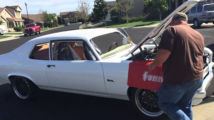 73 Nova prime and first start LS swap