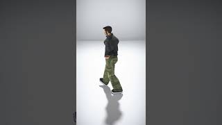Claude Speed Gta Iii 2001 Pc Rigged Character - AI Rigged 3D Character