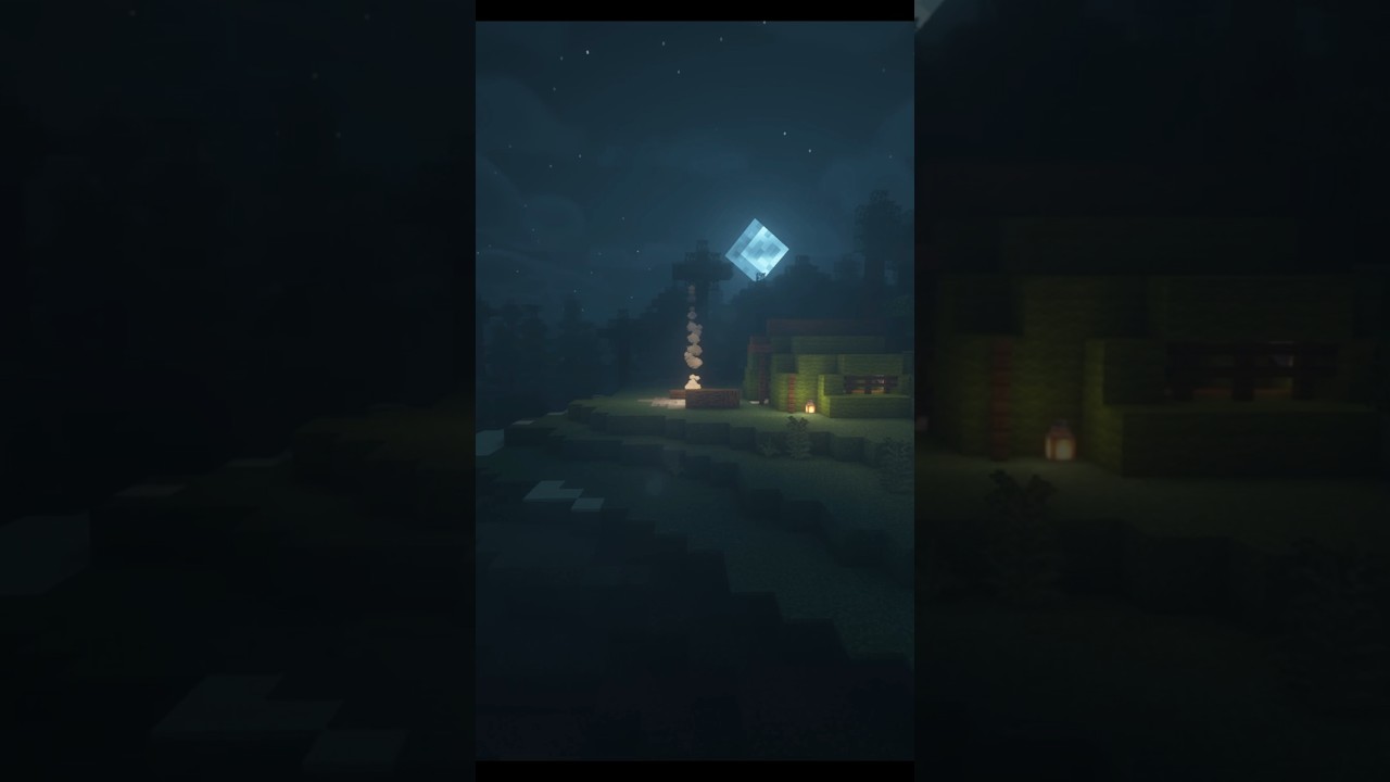 Minecraft Campsite & Campfire Build in 60 Seconds! 🌲🔥