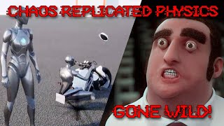 Chaos Physics Gone Wild! – UE5 Multiplayer Bikes Glitch (Under Control) | Unreal Engine, Very Noise
