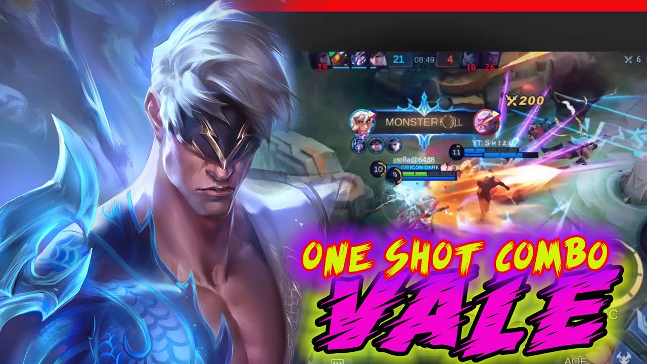 Vale One Shot Combo Kills Brutal Damage!! Vale Best Build 2022  ~ MLBB