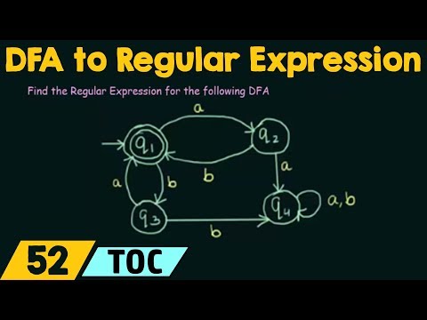 DFA to Regular Expression Conversion