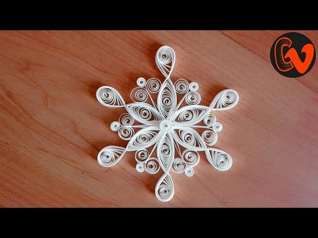 How to Make Quilling Paper Snowflakes - The Papery Craftery