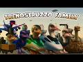 All TRENOSTRUZZO TURBO FAMILY Italian Brainrot Animals Meme