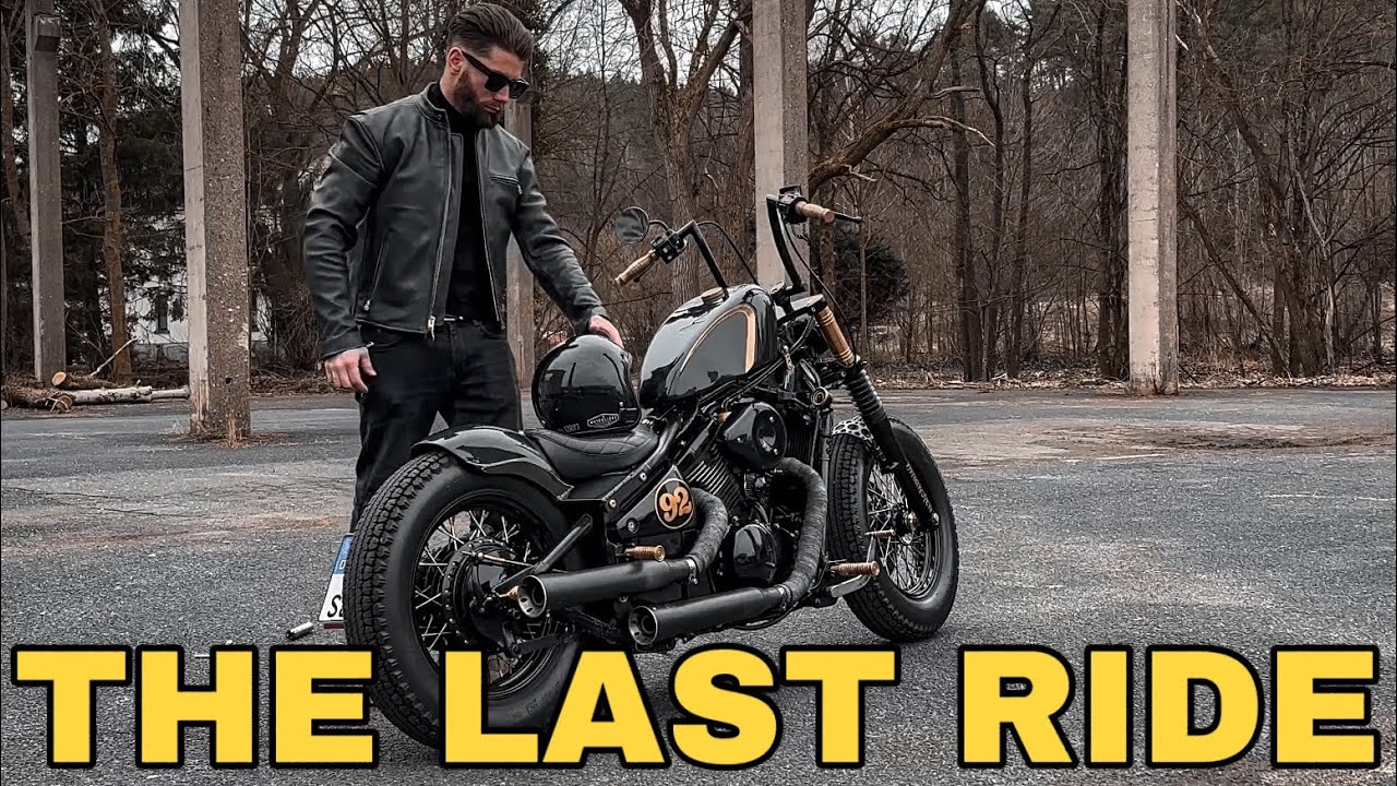Bobber vn800 Walk around/ neuer Auspuff & die letzte fahrt mit dem Bobber. Bye Bye Vulcan 800.