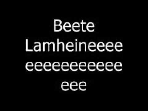Beete LamheinkkWith Lyrics by JD 144p