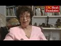 Jewish survivor vera federman testimony  usc shoah foundation