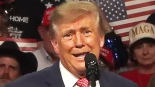 Trump GLITCHES BADLY, TERRIFIES audience