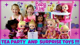 BABY ALIVE Teacup Surprise Baby Doll Fun Tea Party and Surprise Toys