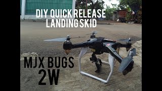 Diy Quick Release Landing Skid Mjx Bugs 2W