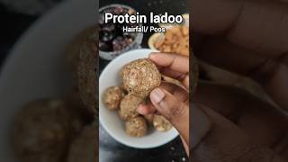 protein rich ladoo🤤No hairfall/ PCOS #healthyfood #healthy #ladoo #kids #snacks #protein #shorts