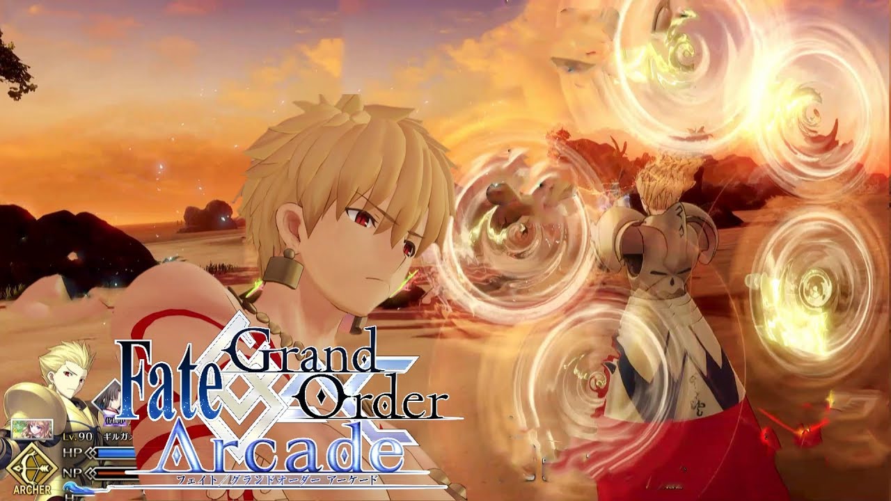 Fate Grand Order Arcade 再び最強角アーチャーに君臨 英雄王 Gilgamesh ギルガメッシュ Fgoac Fgoアーケード Youtube