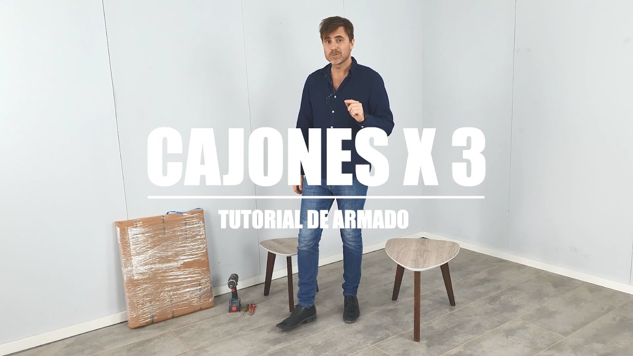 Cajones bajo cama x 3 - TUTORIAL DE ARMADO - VALENZIANA MUEBLES - YouTube