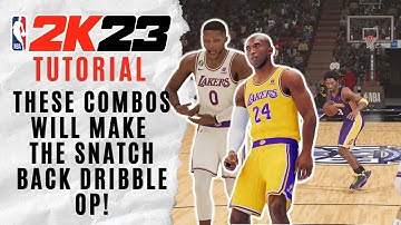This might be the BEST DRIBBLE MOVE in NBA 2K23! How to use the BEST SNATCH BACK dribble!