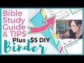 Organize ALL of your Bible (Study) Notebook and Binder