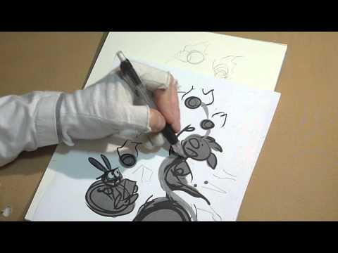 Former Disney Animator, Francis Glebas- More drawing tips 2 of 5