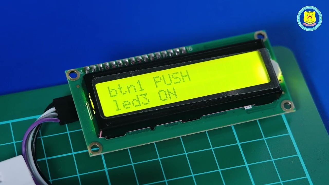 Pemrograman Dasar Arduino Digital Input Output dengan Display LED dan LCD I2C