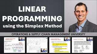 Linear Programming / Simplex method example SOLVED + what if scenarios using the Sensitivity Report