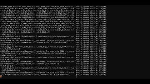 P8 watch BLE update with python (Bleak API) on Mac V0.0