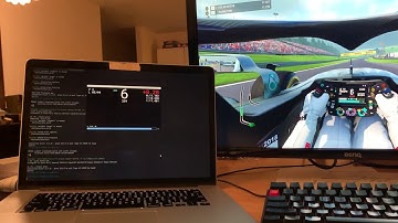 Driving F1 2018 with external display written with Elixir and Scenic