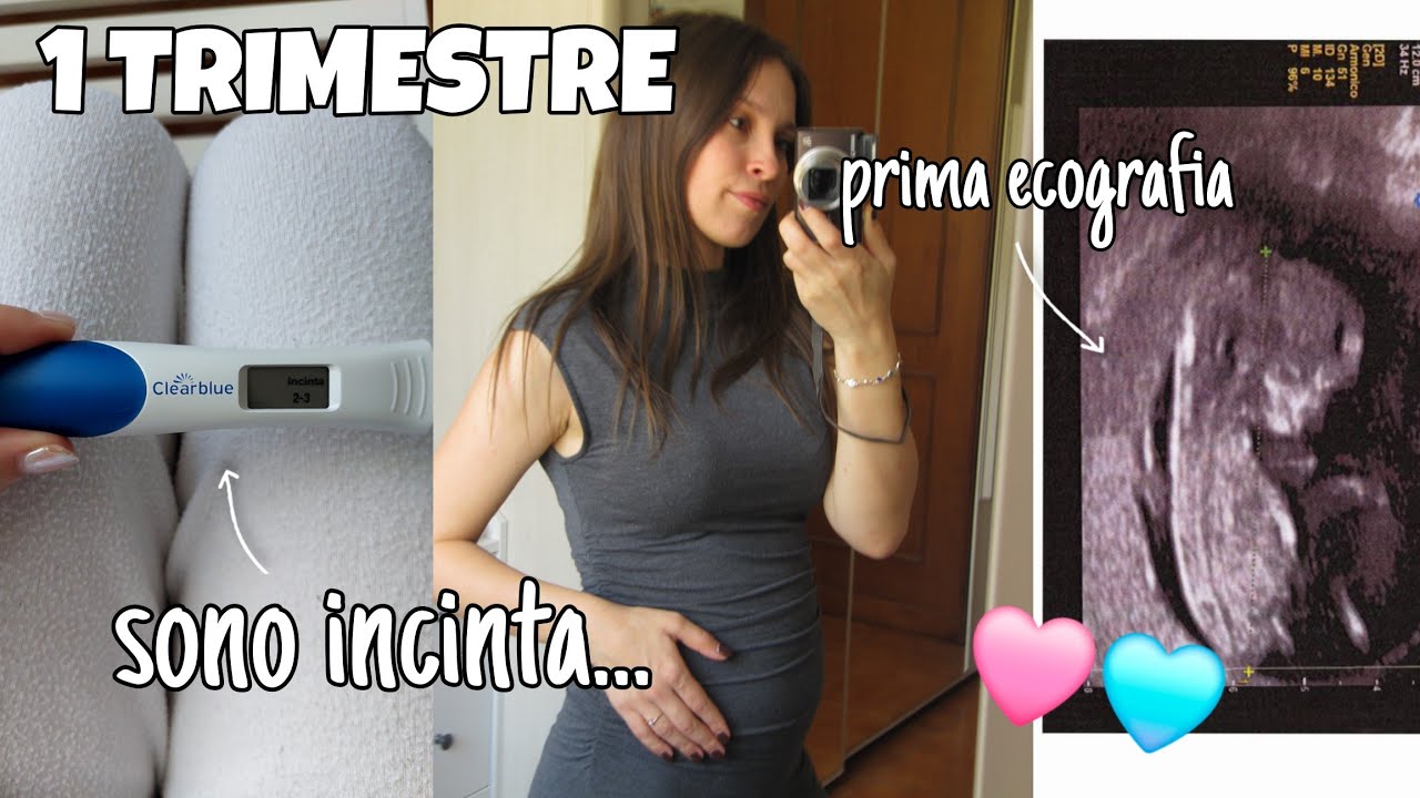 SONO INCINTA 🤰 vi racconto il mio PRIMO TRIMESTRE di gravidanza 🩷🩵 #incinta #pregnancy #baby 