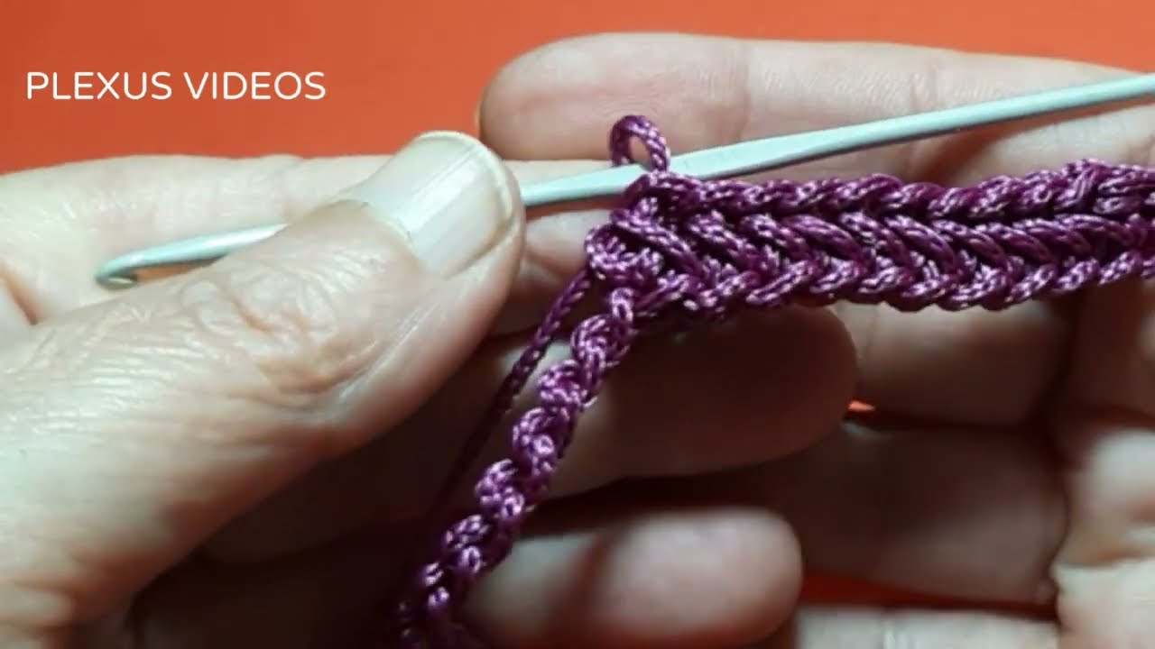 Εύκολο, γρήγορο και όμορφο κορδόνι/Λουρί για τσάντα/crochet bag handle #PLEXUSVIDEOS