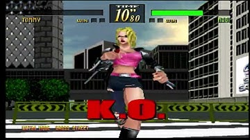 Last Bronx(Sega Saturn)-Tommy vs Nagi