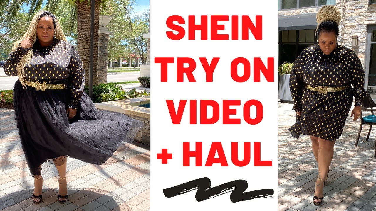 SHEIN Plus Size Try On Video + Haul - YouTube