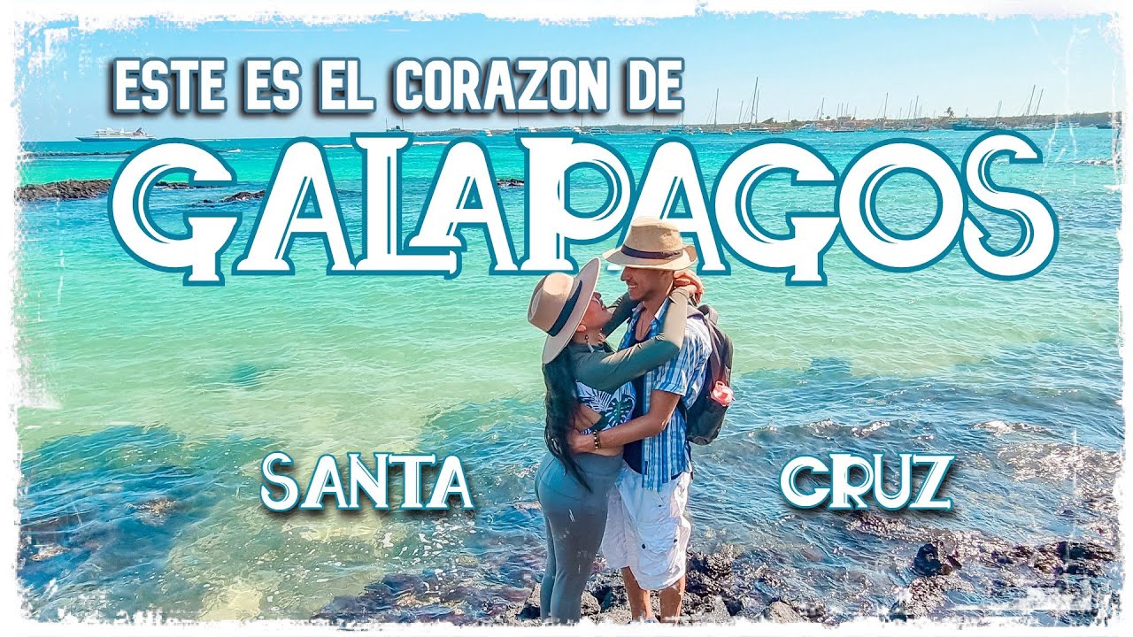 SANTA CRUZ🔴La Isla MAS VISITADA de Galapagos❗❗ Realmente vale la pena❓MIRA lo que hicimos en 1/D