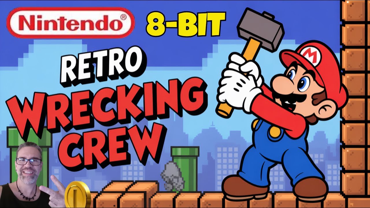 Wrecking Crew (NES) – Mario’s Forgotten 1985 Nintendo Classic!