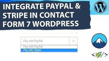How to Integrate Stripe & PayPal Settings using Plugin in Contact Form 7 in WordPress | Add-on