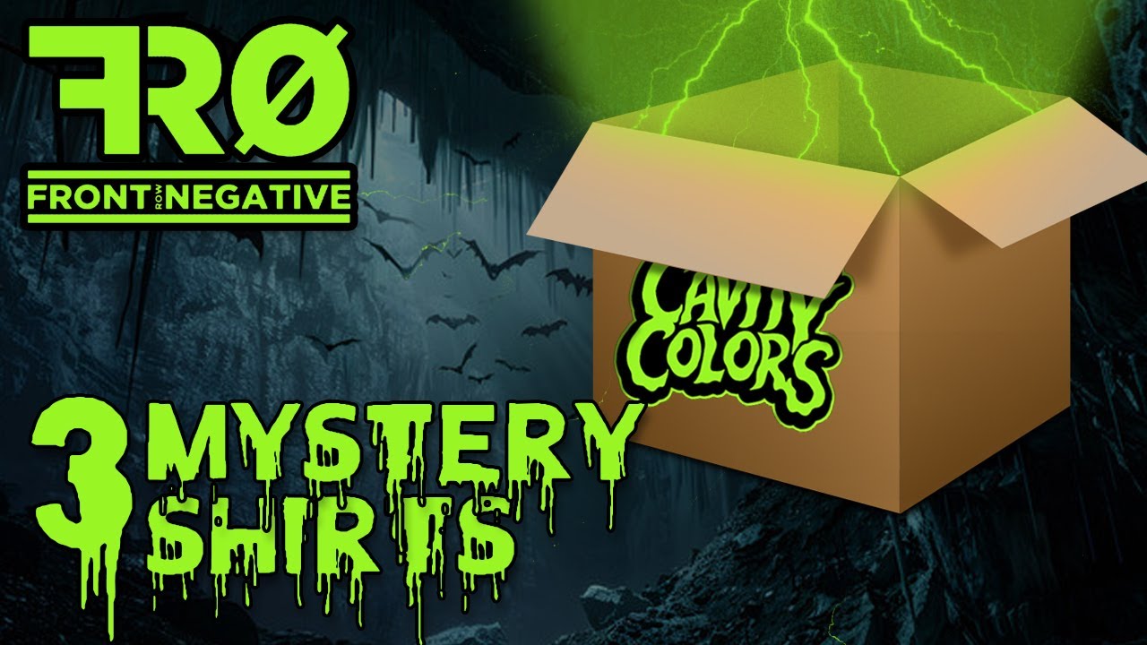 Cavity Colors Mystery Shirts Unboxing and Review