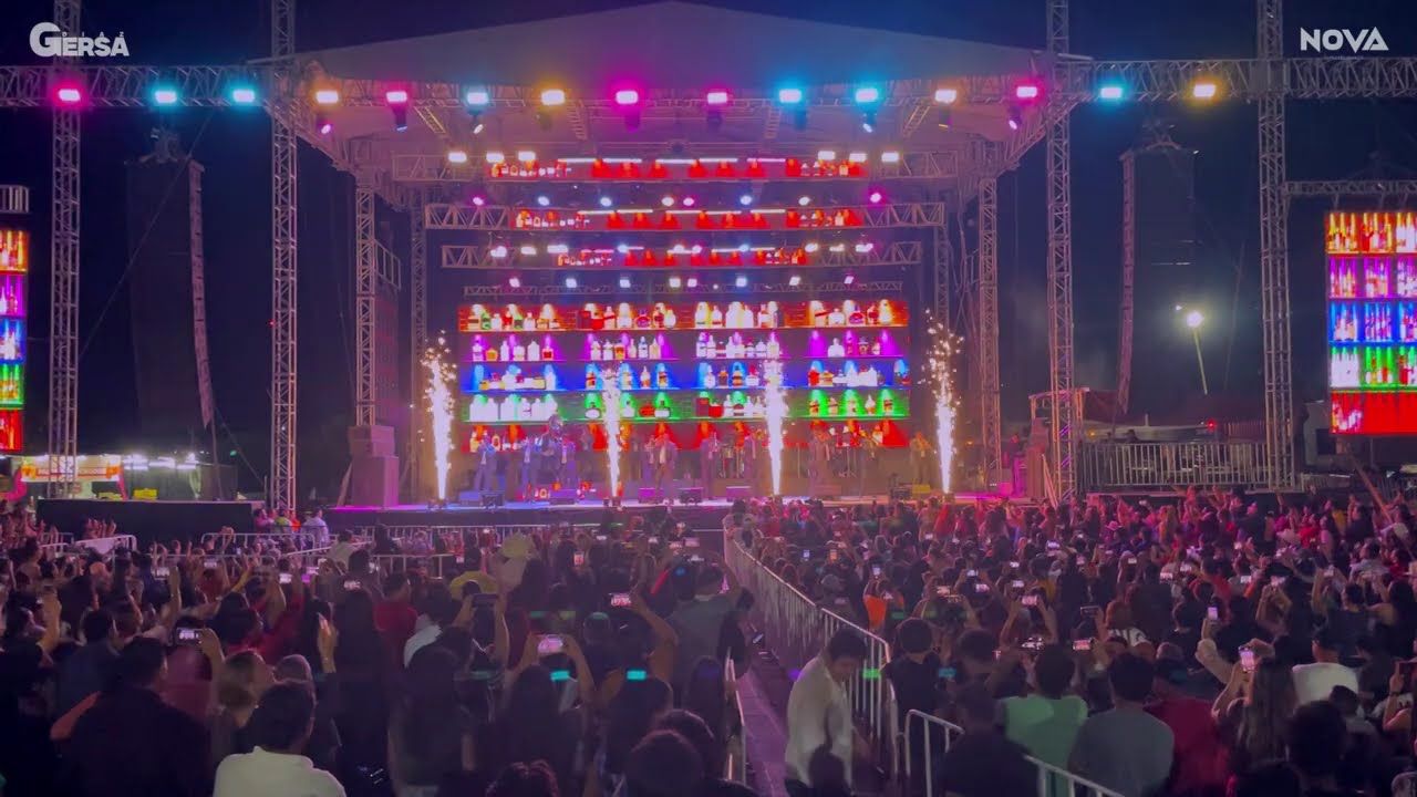 BANDA LOS RECODITOS - ExpoFeria Apatzingán 2025 [CONCIERTO COMPLETO] [CÁMARA DRON]