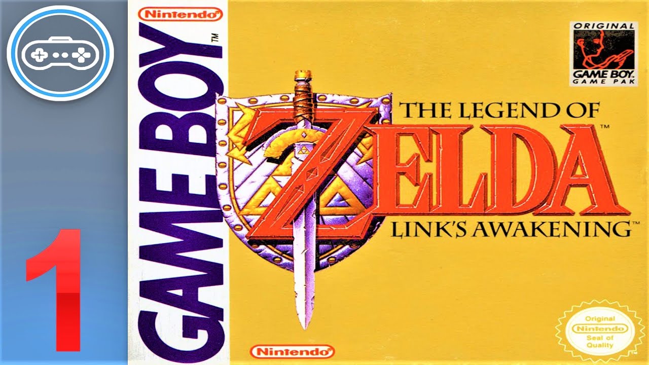 🔴The Legend of Zelda Link's Awakening🔴 Gameplay Game Boy Part 1 [1080p 60FPS] No