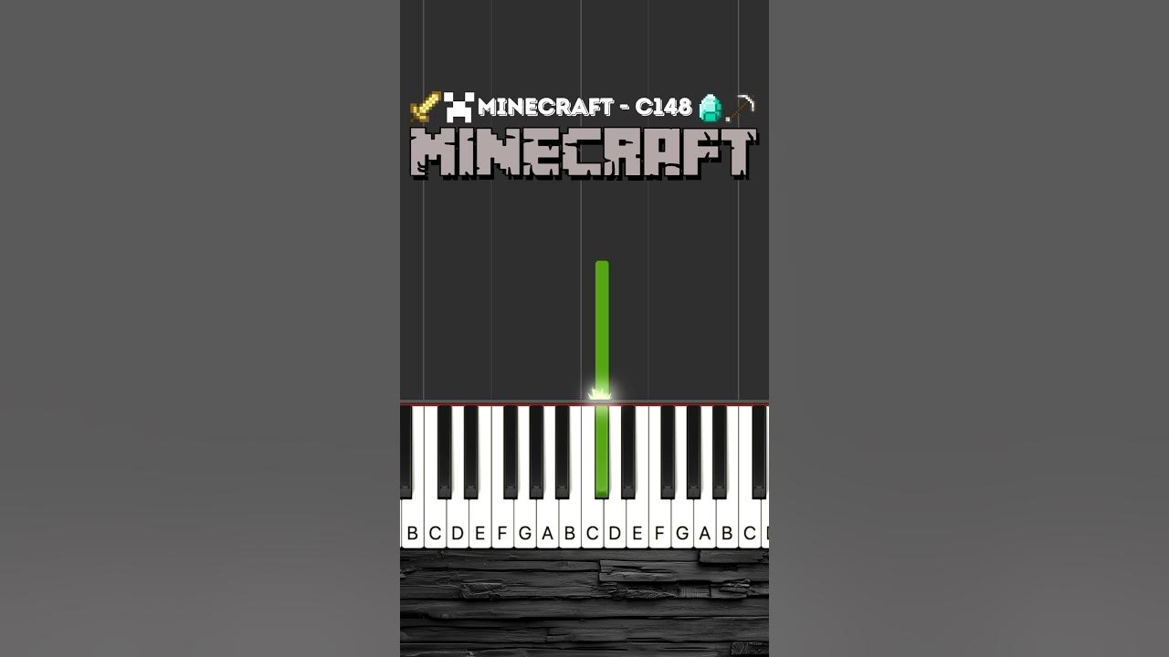 C418 - Minecraft (From Minecraft) Piano Tutorial #minecraft C418 - Minecraft (From Minecraft) Piano Tutorial #minecraft