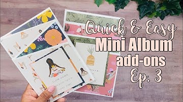 Mini Album add-ons | Ep. 3: Cascading Booklets