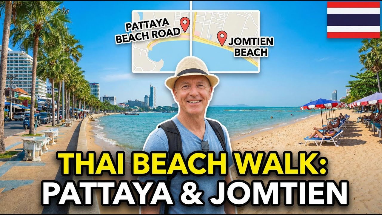 Pattaya vs. Jomtien: Welcher Strand ist WIRKLICH besser? 🇹🇭 (Der große Vergleich)