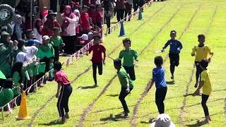 4X100m akhir kejohanan olahraga skspp 2025 kategori bawah 11 tahun
