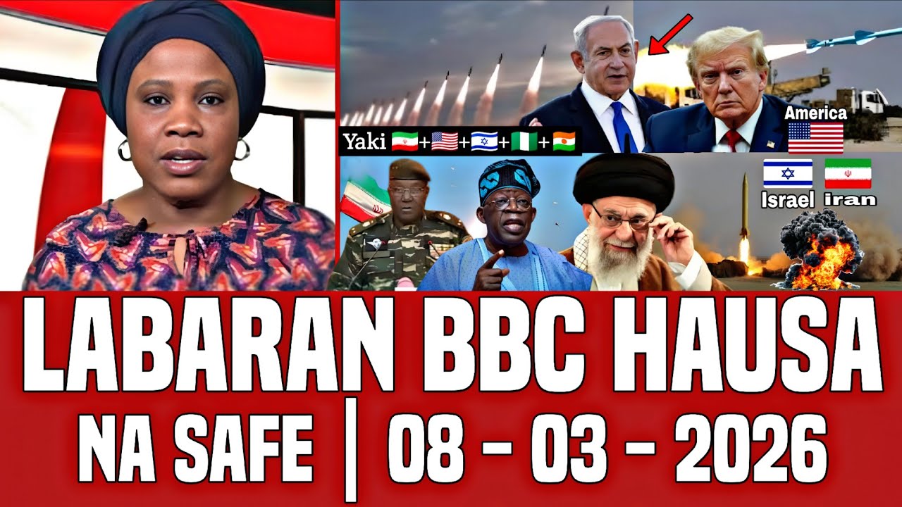 BBC Hausa Labaran Duniya Na Safe Yau 08-03-2026 #bbcnews #bbchausa